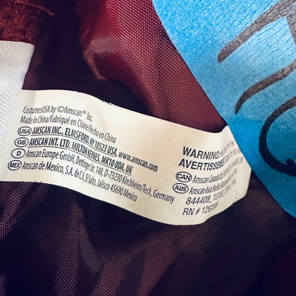 MARVEL Coat Full Length Body DEADPOOL Adultsz MEDIUM - Picture 12 of 12